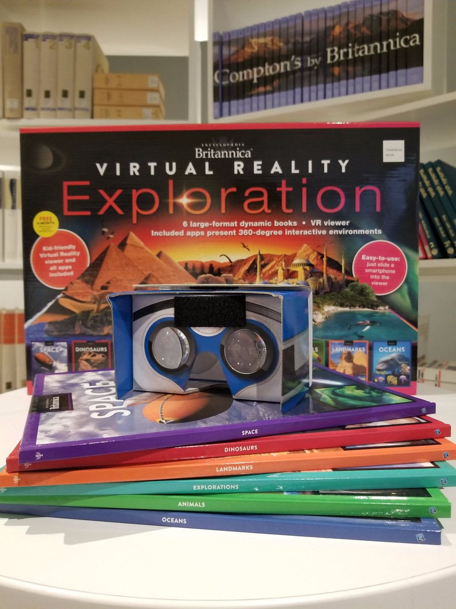 Encyclopedia Britannica VR Exploration set